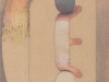 Untitled, 2020, graphite and coloured pencils on paper, 14,5 x 10,4 cm, unique piece