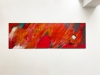 Untitled, 2022, diptych, mixed media on paper glued 1 mm aluminium dibond, 72 x 218 cm, unique piece