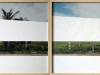 Roadtrip, cut argentic photos, diptych, frame, 24 x 36 cm each (with frame), edition of 3 + 2 AP. Photo © Aurélien Mole