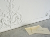 Prenons ce temps, 2011, handwritten letter, envelope, encre de la Tête Noire (J. Herbin), 22 x 11 cm, unique piece