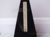 Twenty-five hour clock (the speed of), 2008, custom-made metronome (tempo: 57.6 BPM), 22 x 12 x 9 cm