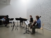 Between Words: piece for 4 instruments, 2010, performance at Site Gallery, Sheffield, UK