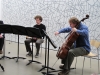 Between Words: piece for 4 instruments, 2010, performance at Site Gallery, Sheffield, UK