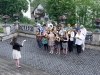 Book Concerto in One Act: for 20 Penguins, 2012, performance for 20 Penguinbooks, 20 people and 1 conductor. Done at Künstlerhaus Schloss Balmoral, Bad Ems, Germany