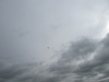 Into thin air, 2011, événement audio (durée variable), 100+ gr ballon-sonde, hélium, téléphones satellites portable, lecteur mp3. Terminal Convention, Aéroport de Cork, Irlande, 2011