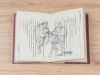 Unknown, 2016, pencil on the pages of a book given in Taipei, cadre, 19,3 x 27,5 cm (unframed), unique piece