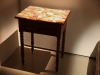 Pillow Book, 2022, installation, wood night table, various colors and scents soaps, variable dimensions