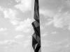 Dazzled Obelisk, 2012, black and white photography, 75 x 55 cm, edition of 5 + 2.AP