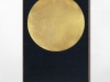Pantokrator, bois, levka, peinture, feuilles d’or, 60 x 30 cm, pièce unique