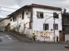 Armenian landscape, Fresco painted with some coffee on a house of colonial architecture of the coffee zone of Armenia in Colombia, 2013, triptych, digital color photography, wood frame, glass 67 x 100 cm each photo, edition of 5 + 2 AP