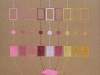 Poématique Nova Dual, 2021, sand coloured paper, coloured metal ink, 28 x 21,5 cm, unique piece