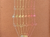 Poématique Dual Ice, 2021, kraft paper, coloured metal ink, 26 x 20 cm, unique piece