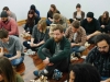 Soulution II, session 3, 2015, Prairie Center of The Arts, Peoria,  Illinois, Etats Unis. Performance, 30 performeurs. Film Tory Dahlhoff. Photo © Skyler J. Edwards