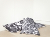 La Fragilité de l’événement, 2016, digital UV printing on outdoor fabrics, polystyren balls, 120 x 250 cm each, series of unique pieces. Exhibition view of Minimum Utopia, Ecole Nationale Supérieure des Beaux-Arts de Paris, Paris, France, 2016. Photo © Jean-Baptiste Monteil