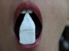 The World in My Mouth (Maison), 2023, photographie numérique couleur impression jet d’encre sur papier baryté Epson, contrecollage sur aluminium 1 mm, cadre américain chêne, 10 x 15 cm (sans cadre), 14 x 19 cm (avec cadre), édition de 3 + 2 EA