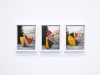 La parade (Trio n°3), 2021, tryptique de photographies couleurs, impression jet d’encre sur papier Epson Fine Art , cadre, 21,5 x 16 cm (sans cadre), 25 x 19,5 cm (avec cadre), édition de 5 + 2 EA