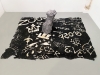Piece à conviction n°3, 2021, glyceric rubber, acrylic, canvas, 150 x 160 cm, unique piece. Exhibition view Spleen le Maudit, Dohyang Lee Gallery, Paris, France