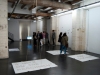 A Hole on the Parchment, End Detour, Ita Est, 2016, canvas, rope, 140 x 200 cm (A Hole on the Parchment), 140 x 160 cm (End Detour), 140 x 140 cm (Ita Est), unique pieces