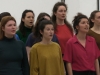 Unchorus, 2019, performance by Violaine Lochu for 8 vocalists, 15’, with Betty Camaly, Agathe Chevalier, Zoé Grant, Lena Heinz, Agnes Quenardel, Floraine Sintes and Garance Wullschleger. Production ENSBA Lyon and MAC Lyon, Lyon, France