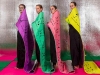 Dojo Sisters, 2024, vidéo-performance HD, couleur, son, 20’05’’, édition de 5 + 2 EA. Direction artistique, montage : Violaine Lochu. Performeuses : Anna Chirescu, Isabelle Duthoit, Violaine Lochu, Fanny Méteier. Maquillage : Céline Régnard assistée de Jeanne Briend-Waterson. Images vidéo : Makoto C. Friedmann. Lumière : Baptiste Joxe. Technique : Spero Djivo. Production EART Camille Lambert, avec l’accompagnement de la compagnie Archivox