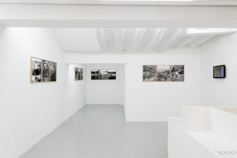 Vue de l'exposition, ESTENOPEICAS RURALES, Restitutions de la mémoire, 2015