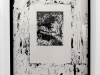 Telepatia, 2014, India ink on paper, frame, glass, 65 x 45 cm, unique piece