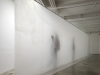 White Painting, 2012, graisse de porc sur papier, 300 x 406 cm
