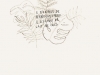 Plus de Douanier Rousseau, 2016, graphite et encre sur papier, 21 x 30 cm, pièce unique