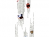 Xóvíví, 2023, série de 36 dessin-collages, cadre, sous verre, 29,7 x 21 cm (avec et sans cadre), pièces uniques. Production Galerie Dohyang Lee, Paris, France